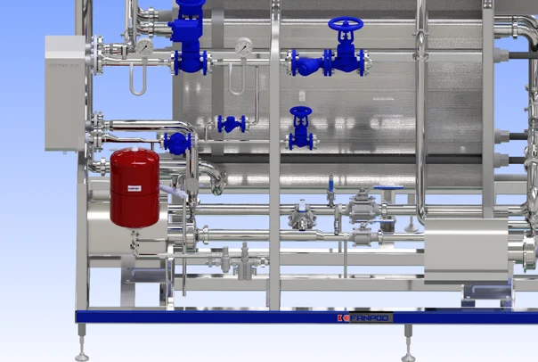 Hot water utility skid placeholder